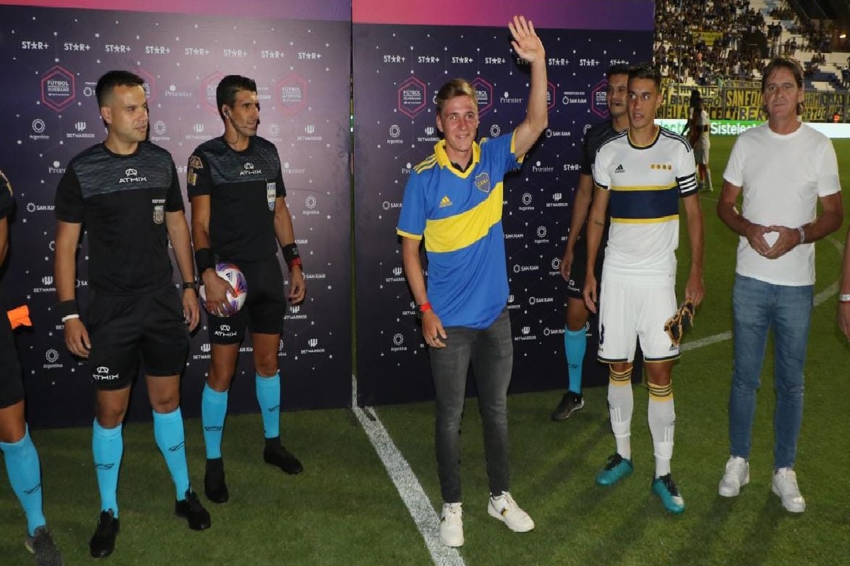 ¡Soudal – Quick Step, presente en el partido de Boca Juniors en San Juan!